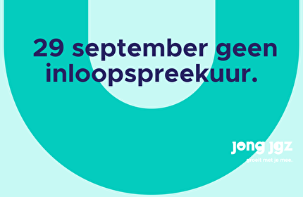 29 september geen inloopspreekuur