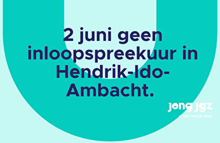 geen inloopspreekuur